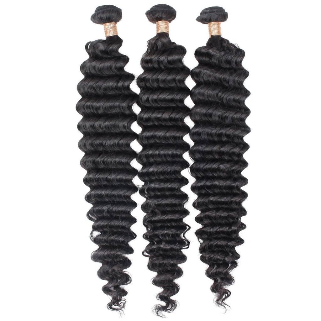 Deep Wave 100% Human Hair Bundle Deals - Private Label