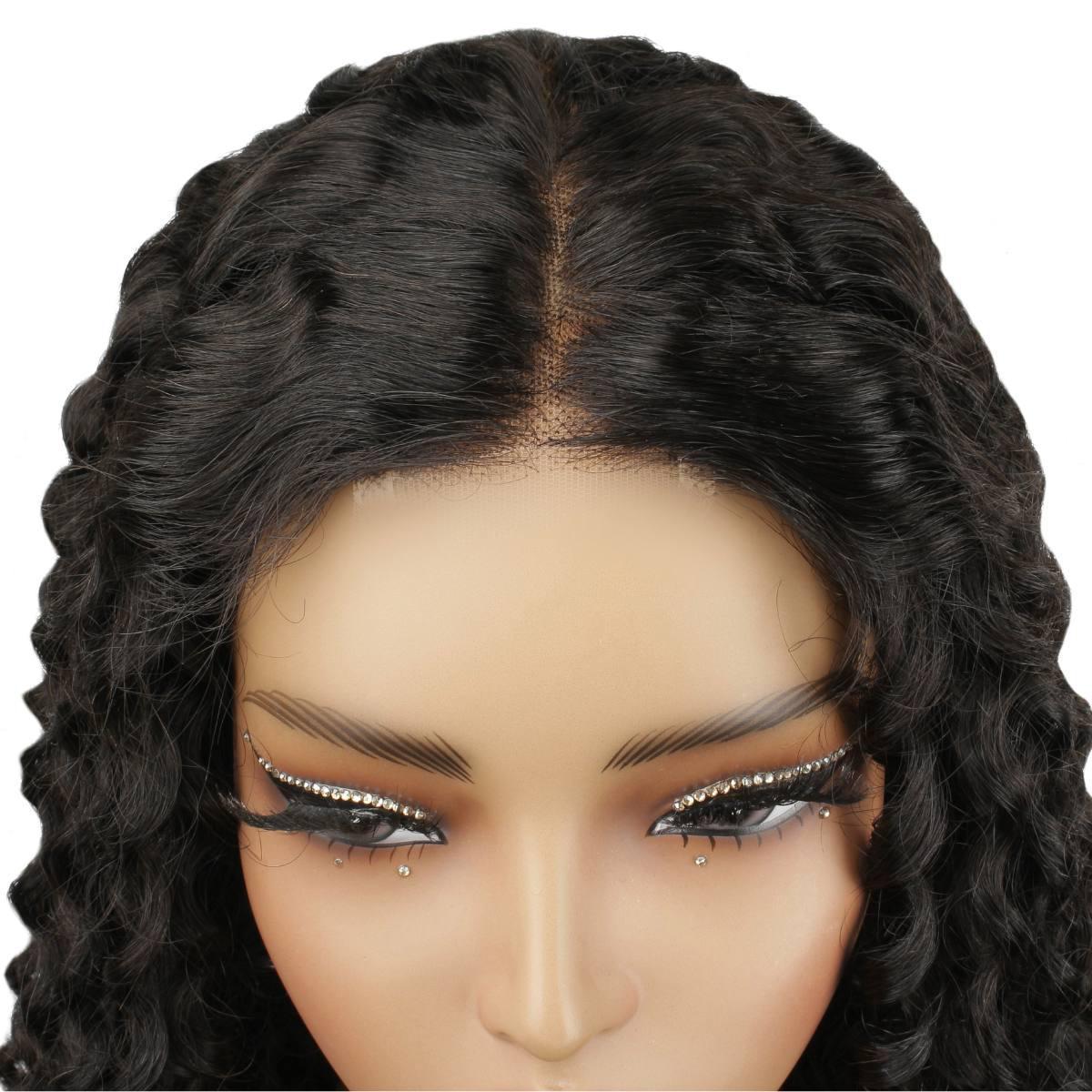 Tight Curl 2x6 HD Lace Closure 100% Human Hair Glueless Wig - Private Label