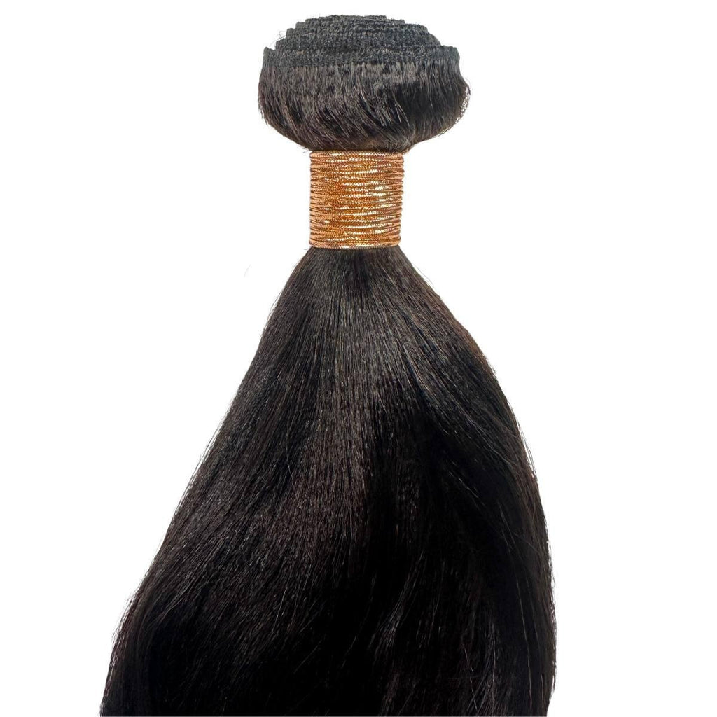 Yaki Straight 100% Human Hair Bundle Deals - Private Label