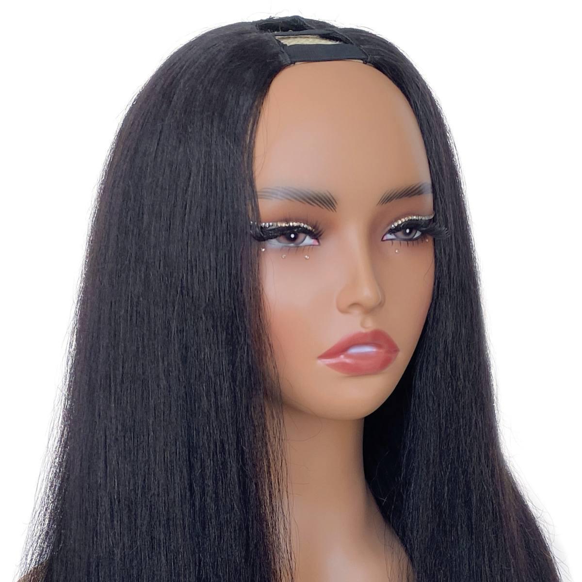 Yaki Straight V Part 100% Human Hair Wig - Private Label