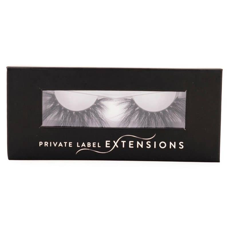 August 25MM lashes in private Label case
