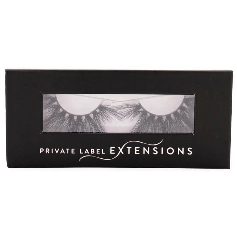 February 25mm Mink Lashes - Private Label