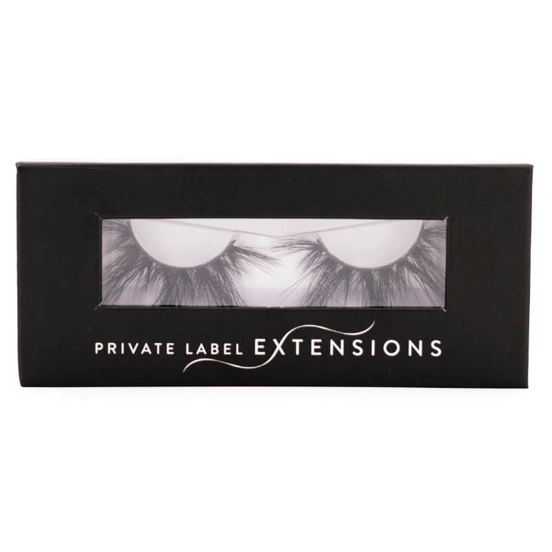 October 25 MM mink lash in private label case