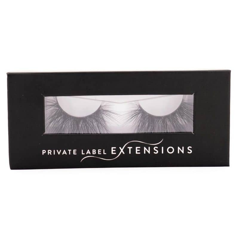 September 25 MM mink lashes in Private label case