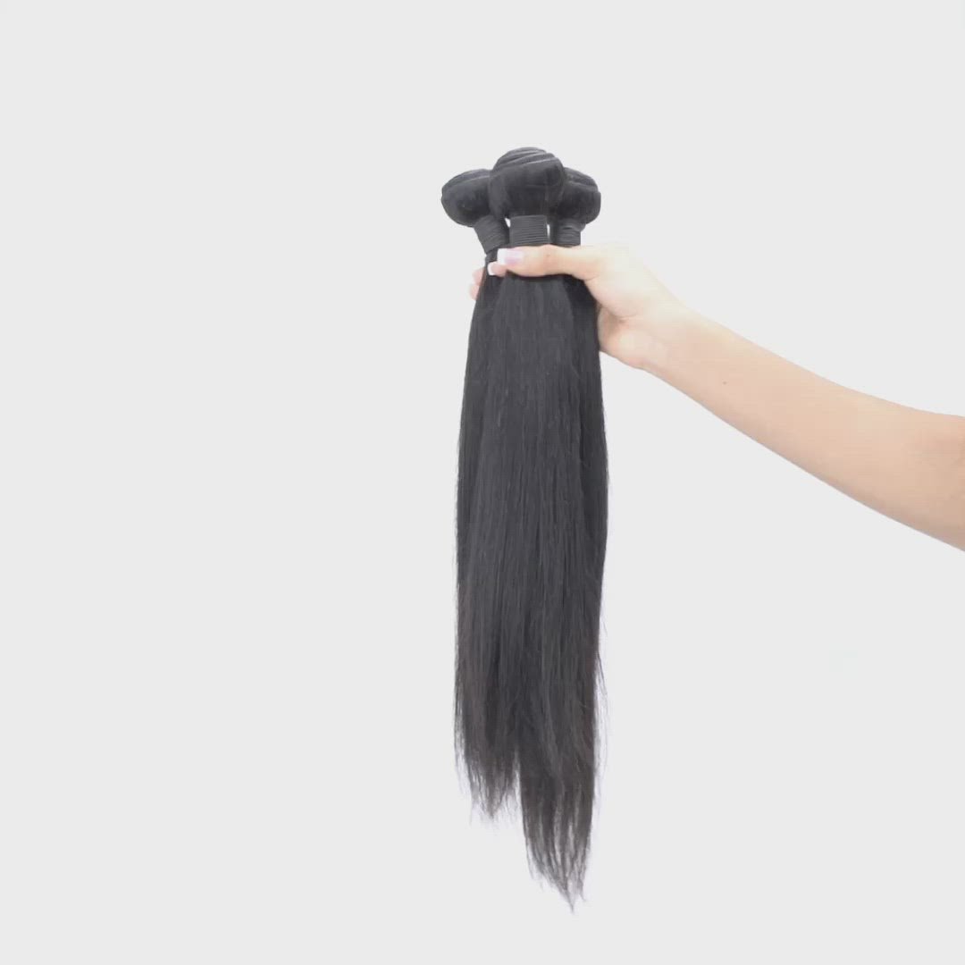 Straight Malaysian Hair Weave Bundles