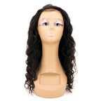 Beach Wave 4x4 Transparent Lace 100% Human Hair Closure Wig - Private Label