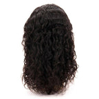 Messy Curl 4x4 Transparent Lace 100% Human Hair Closure Wig - Private Label