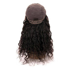 Messy Curl 4x4 Transparent Lace 100% Human Hair Closure Wig - Private Label