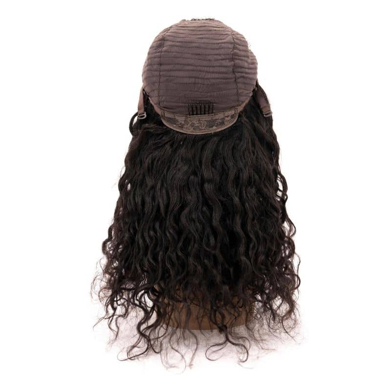 Messy Curl 4x4 Transparent Lace 100% Human Hair Closure Wig - Private Label