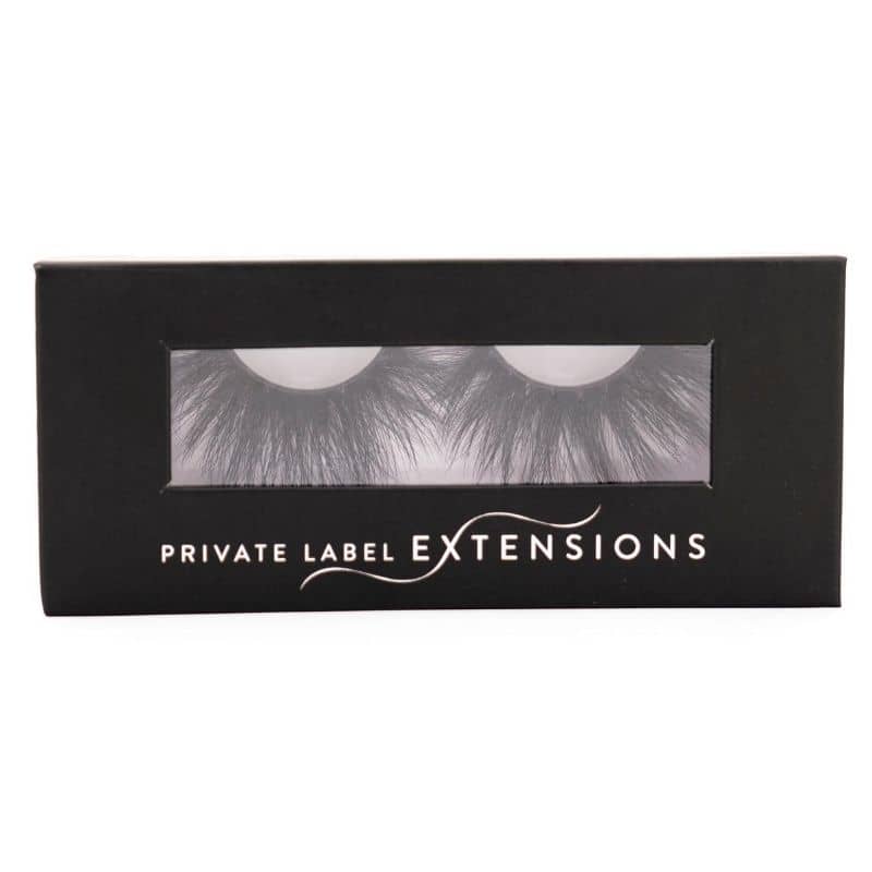 Francis 5D mink lashes in private label case