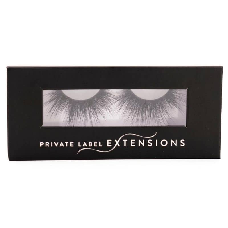 Riley 5D mink lashes in private label case