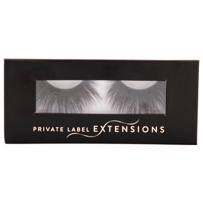 Page 5D mink lashes in private label case