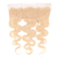 Blonde Body Wave 13x4 Transparent Lace Human Hair Frontal - Private Label