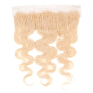 Russian blonde lace frontal