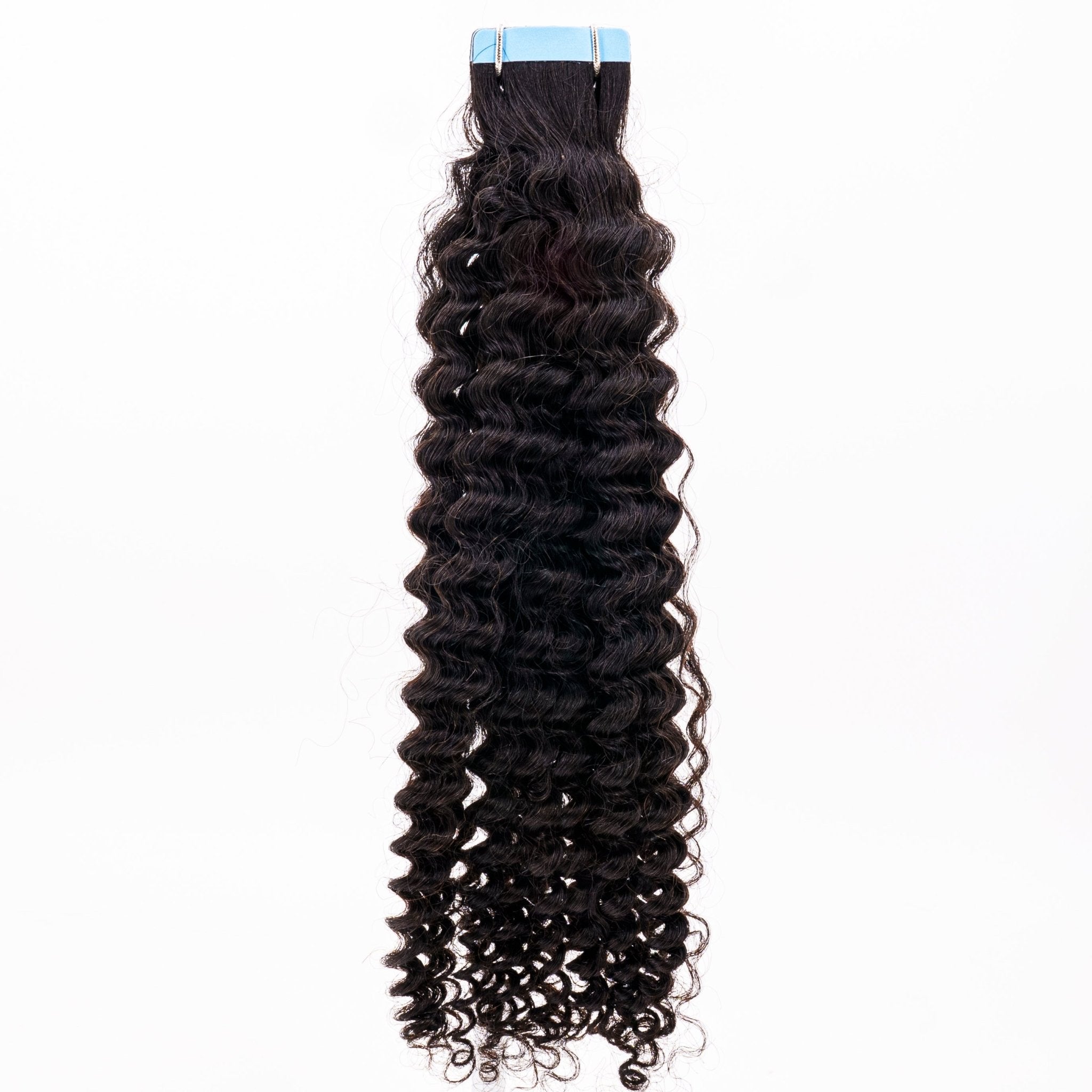 Afro Kinky Curly 100% Human Hair Tape In Extensions - Private Label
