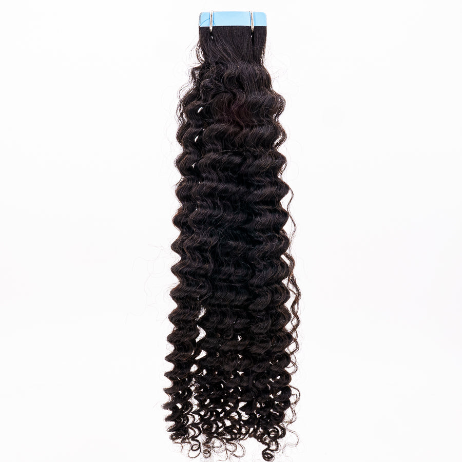 Afro Kinky Curly Tape In Extensions