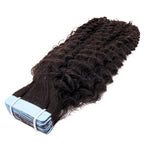 Afro Kinky Curly 100% Human Hair Tape In Extensions - Private Label