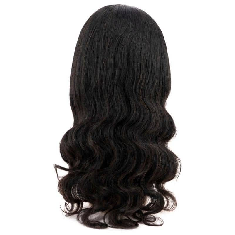 Back of body wave headband wig