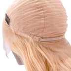 Blonde Body Wave 13x4 Transparent Lace Front Human Hair Wig - Private Label