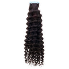 Kinky Curly 100% Human Hair Tape In Extensions - Private Label