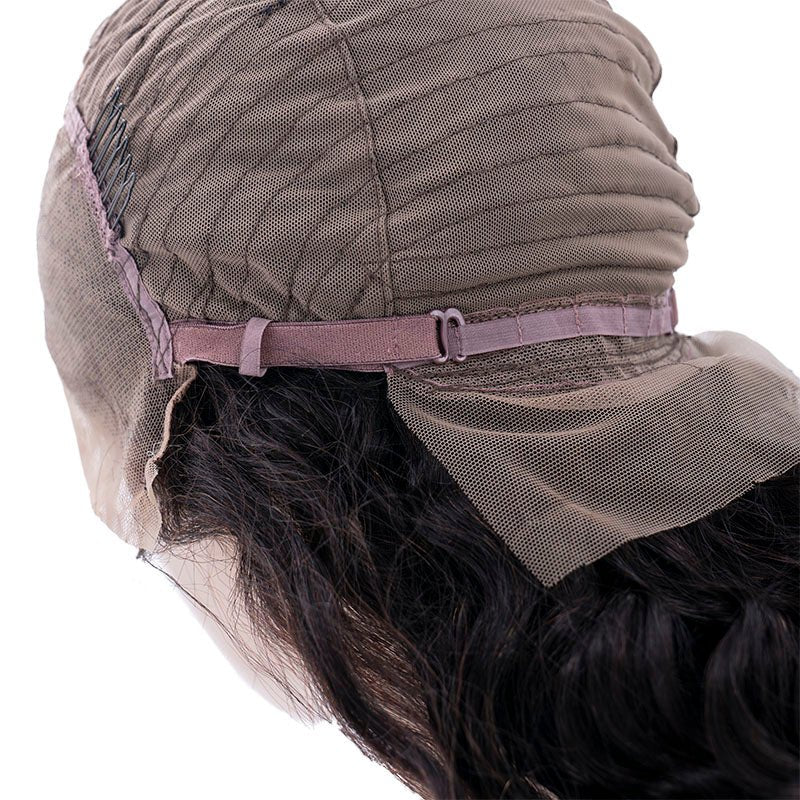 Loose Wave 13x4 Transparent Lace Front Human Hair Wig - Private Label