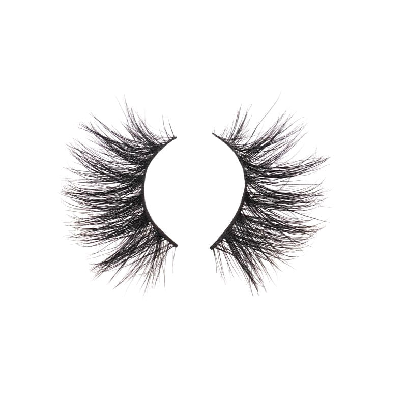 close up view of September 25 MM mink lashes