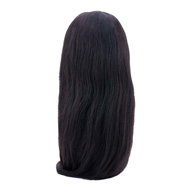 Back of straight u part wig