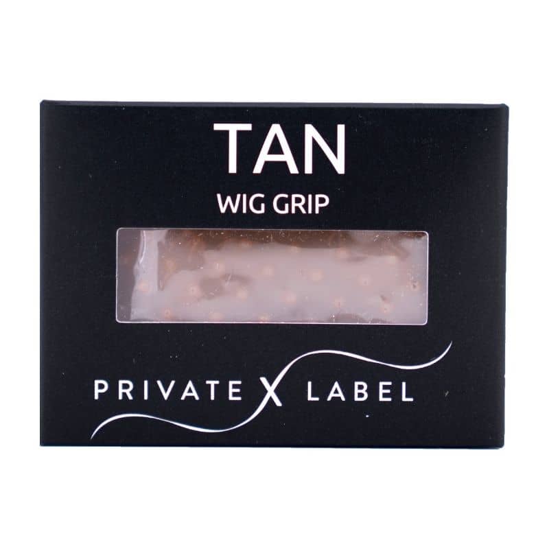 tan Silicone Wig Grip Band in box