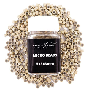 beige micro beads for micro links
