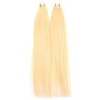 Raw Blonde Straight 100% Human Hair Tape In Extensions - Private Label