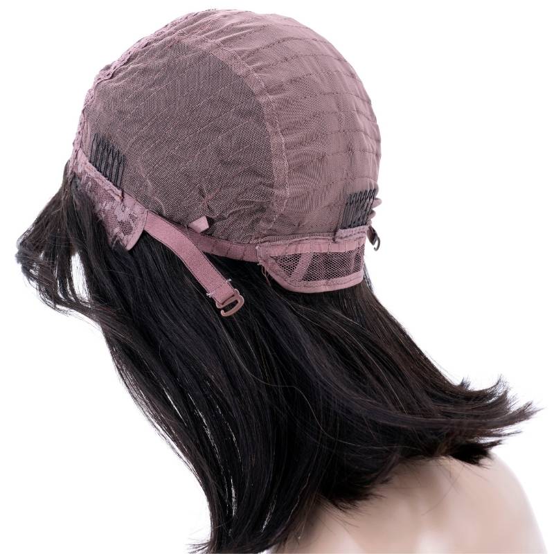 Straight Bang Bob 100% Human Hair Wig - Private Label