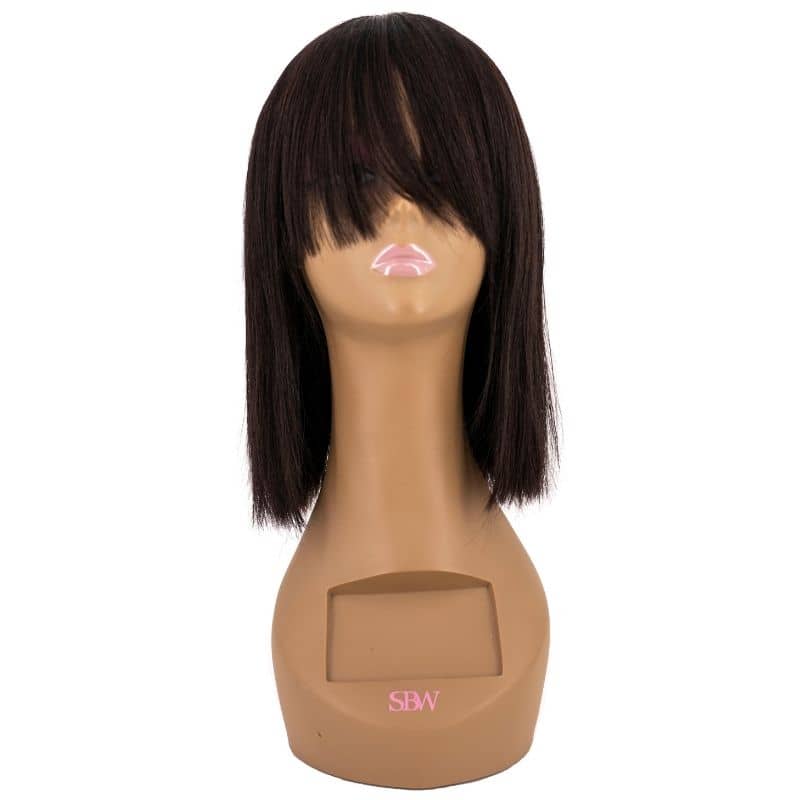 Straight Bang Bob 100% Human Hair Wig - Private Label
