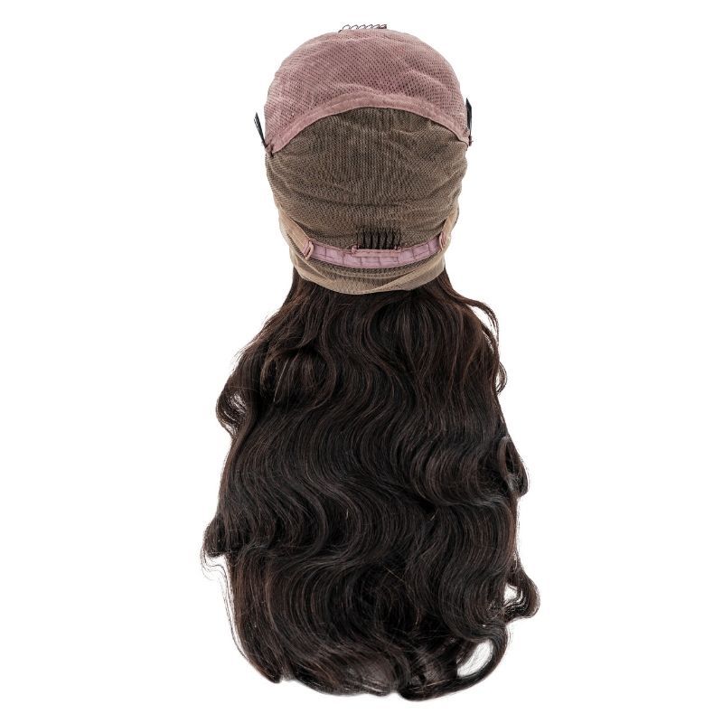 Inside of the Body wave full lace wig back