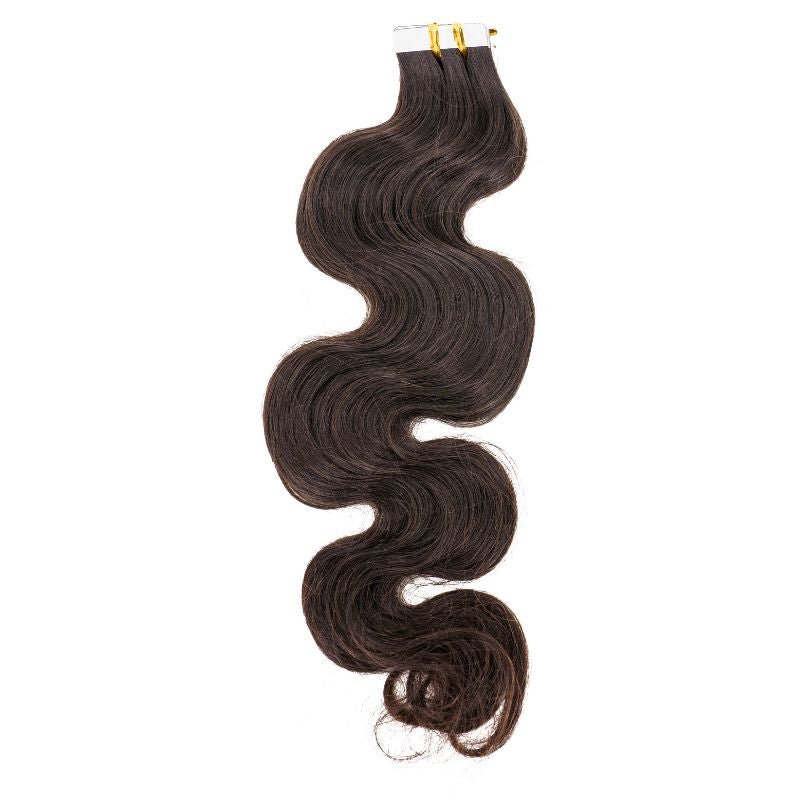 Raw Body Wave 100% Human Hair Tape In Extensions - Private Label