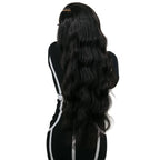 Body Wave 13x6 HD Lace Front 100 % Human Hair Invisible Hairline Wig - Private Label