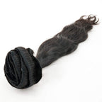 Indian Wavy Natural Black Clip - In 100% Human Hair Extensions - Private Label