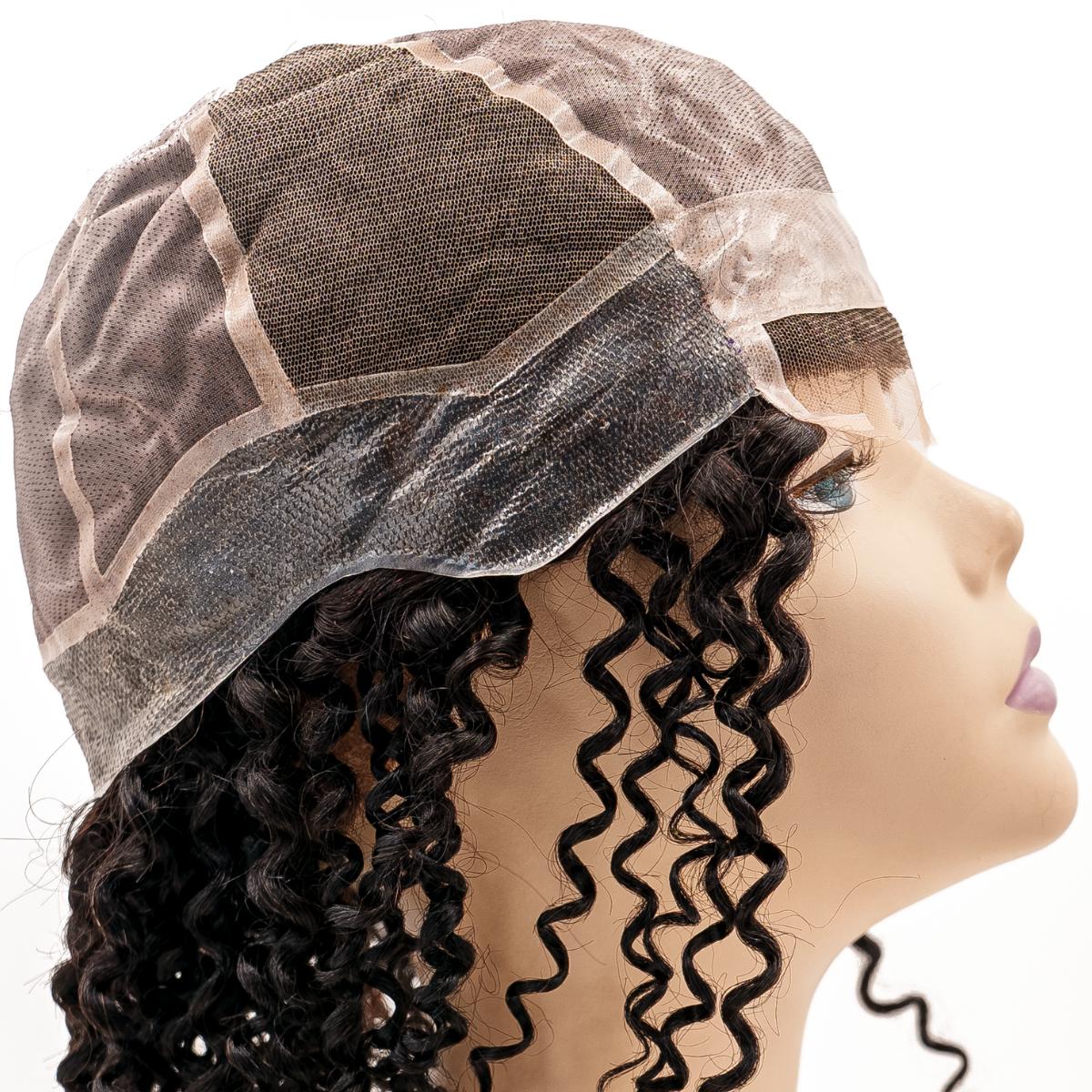 Curly Fine Mono Base Medical Wig SALE - Private Label