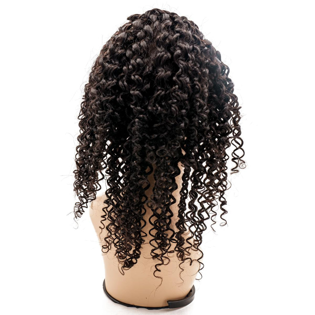 Curly Skin Polyurethane Medical Wig SALE - Private Label