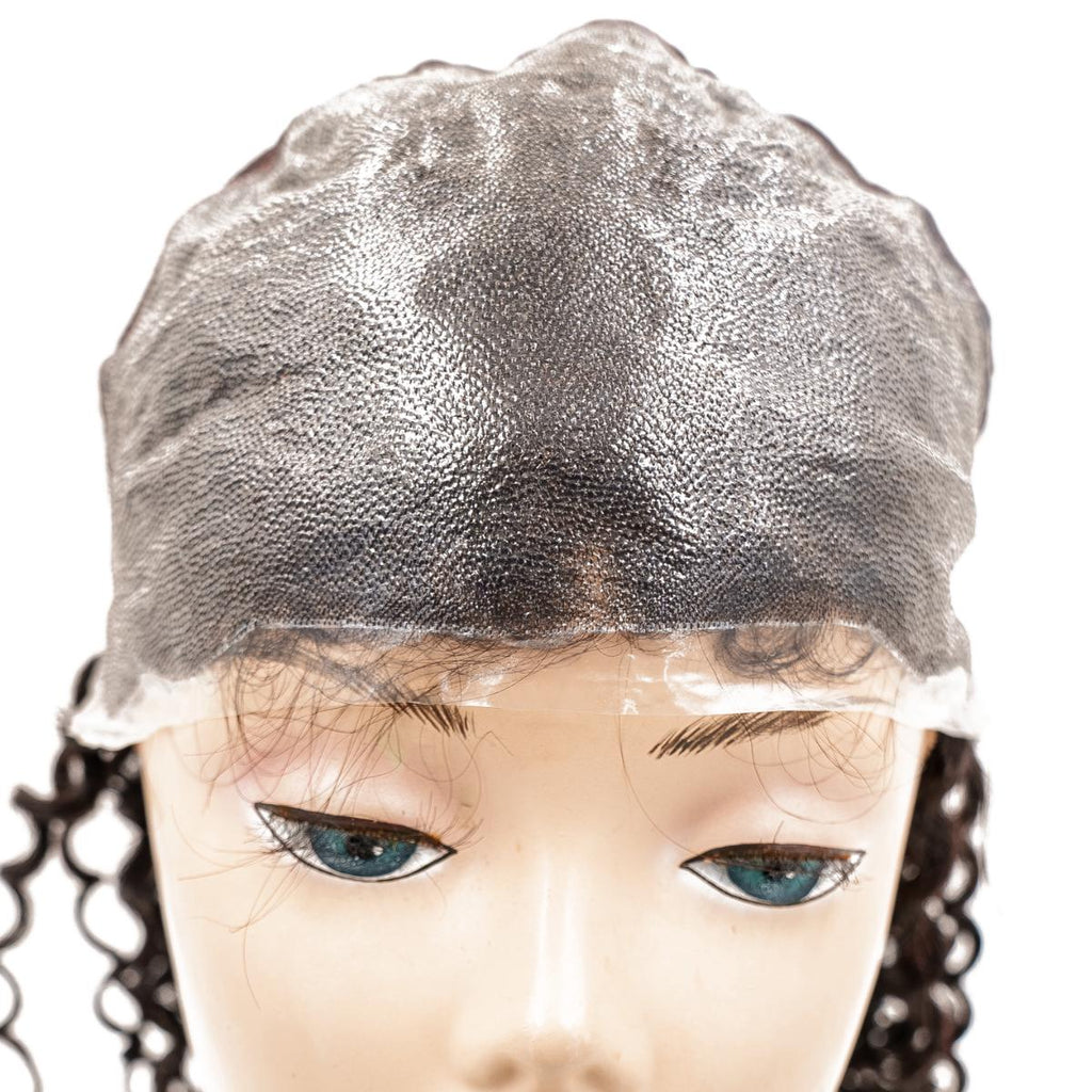 Curly Skin Polyurethane Medical Wig SALE - Private Label