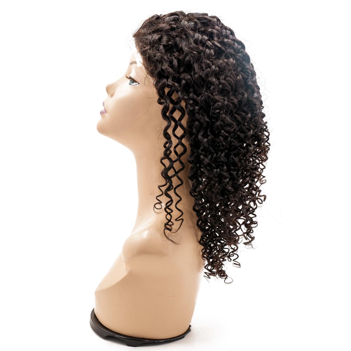 Curly Skin Polyurethane Medical Wig SALE - Private Label