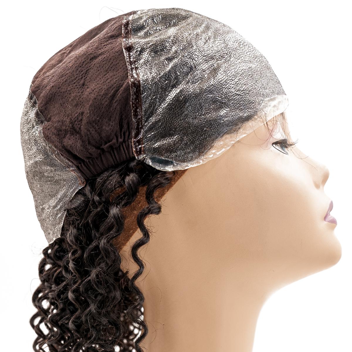 Curly Skin Polyurethane Medial Wig