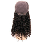 Deep Wave 4x4 Transparent Lace 100% Human Hair Closure Wig - Private Label