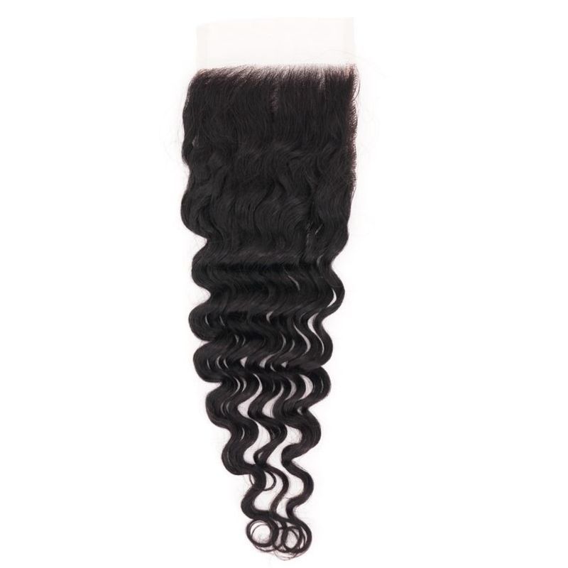 Brazilian Deep Wave Transparent 5"x5" Closure