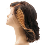 Honeycomb 13x4 Transparent Lace Front 100% Human Hair Bob Wig - Private Label