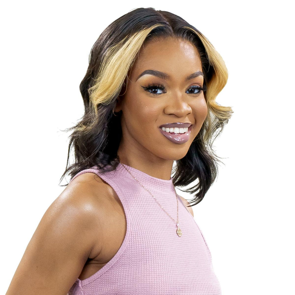 Honeycomb 13x4 Transparent Lace Front 100% Human Hair Bob Wig - Private Label