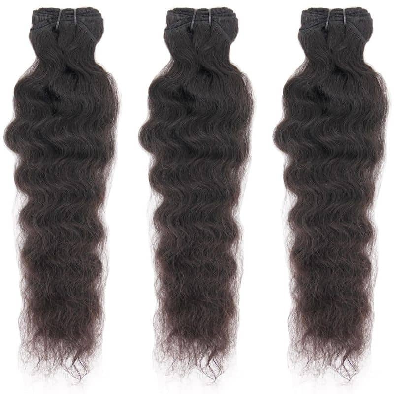 Raw Indian Curly 100% Human Hair Bundle Deal - Private Label