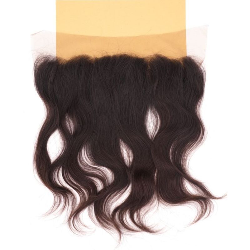 Indian wavy frontal on tan background