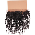 Kinky Curly 13x4 Transparent Lace Human Hair Frontal - Private Label