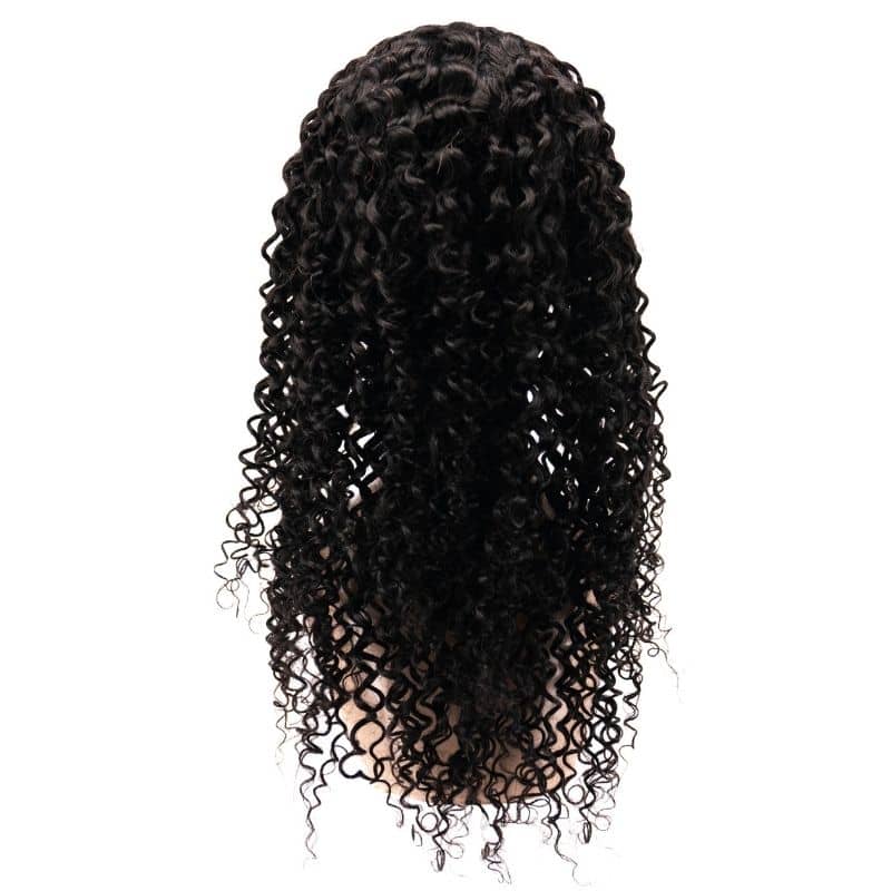 Back of kinky curly u part wig