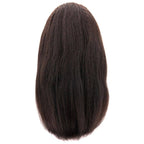 Kinky Straight 4x4 Transparent Lace 100% Human Hair Closure Wig - Private Label